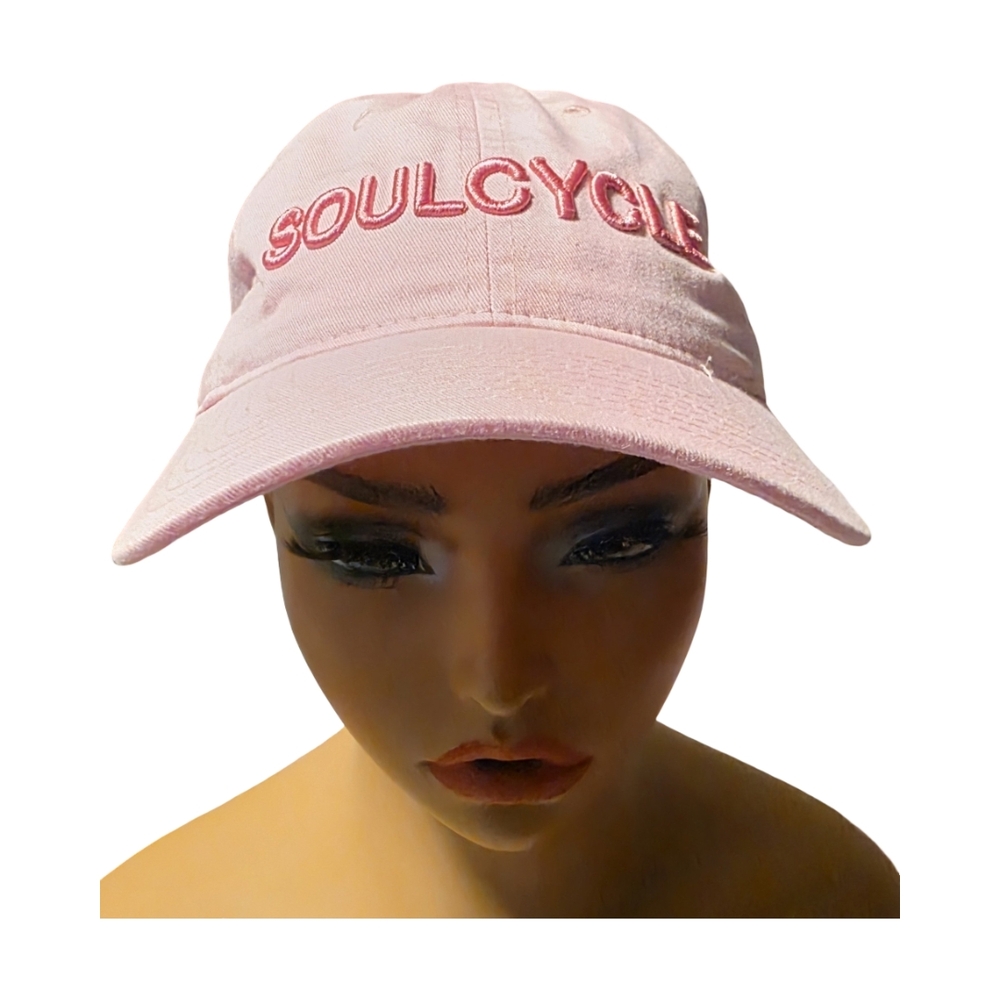 Authentic SoulCycle Light Pink Embroidered Hat